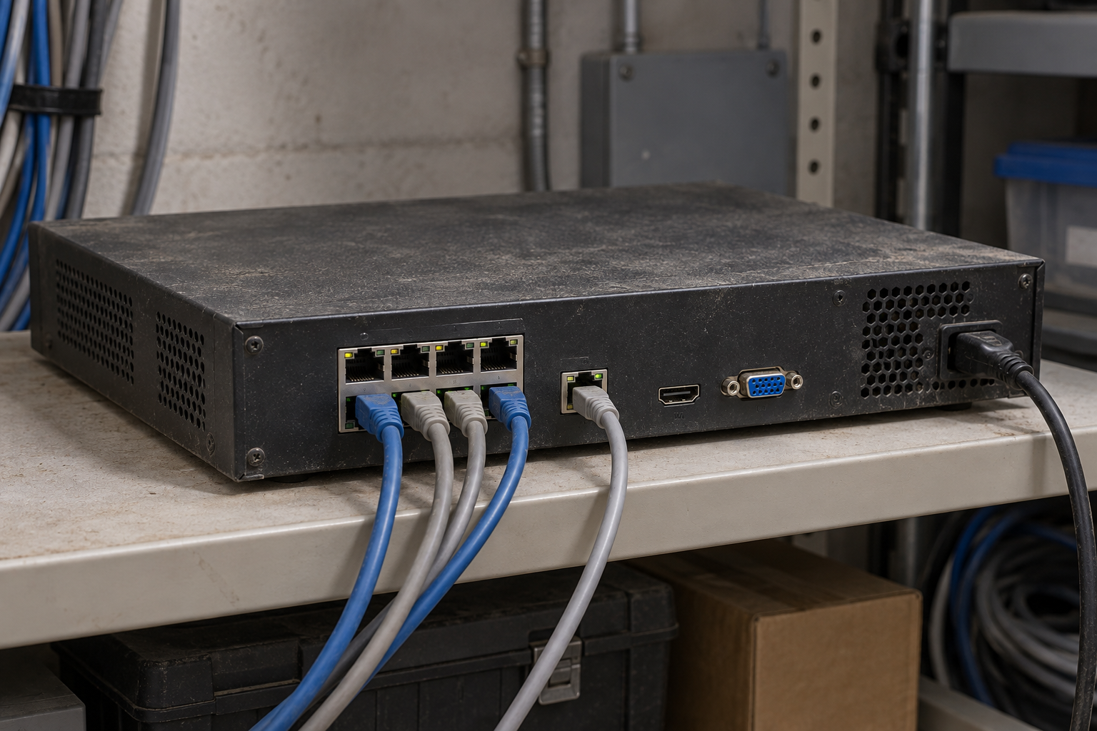 Illustration of an old IP recorder to replace, not a Reefy device